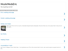 Tablet Screenshot of nicolewedseric.blogspot.com