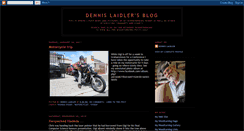 Desktop Screenshot of dennislaidler.blogspot.com