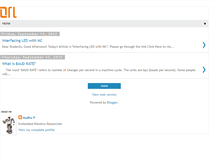 Tablet Screenshot of orangeresearchlabs.blogspot.com
