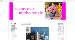 Desktop Screenshot of meucravominhacanela.blogspot.com