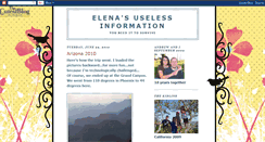 Desktop Screenshot of elenabena.blogspot.com