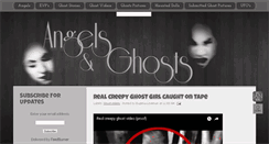 Desktop Screenshot of angelsghosts.blogspot.com