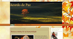 Desktop Screenshot of acordodepaz.blogspot.com