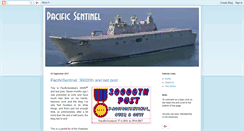 Desktop Screenshot of pacificsentinel.blogspot.com