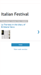Mobile Screenshot of italianfestival.blogspot.com
