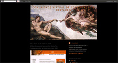 Desktop Screenshot of comunidade-virtual-de-cr.blogspot.com