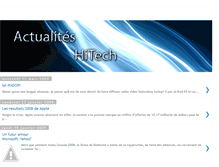 Tablet Screenshot of actuhitech.blogspot.com