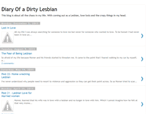 Tablet Screenshot of diaryofadirtylesbian.blogspot.com