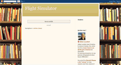 Desktop Screenshot of flight-sim-pro.blogspot.com