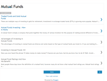 Tablet Screenshot of mutualfundsite.blogspot.com