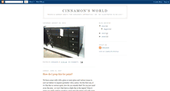 Desktop Screenshot of cinnamonsworld.blogspot.com