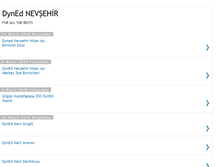 Tablet Screenshot of dynednevsehir.blogspot.com