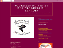 Tablet Screenshot of journeesduvin.blogspot.com