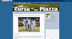 Desktop Screenshot of curseofthepiazza.blogspot.com