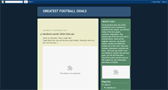 Desktop Screenshot of greatest-goals.blogspot.com