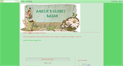Desktop Screenshot of ameliescloset.blogspot.com