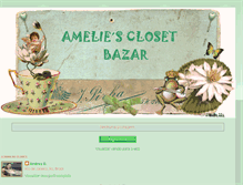 Tablet Screenshot of ameliescloset.blogspot.com