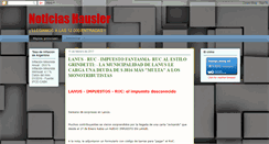 Desktop Screenshot of noticiashausler.blogspot.com