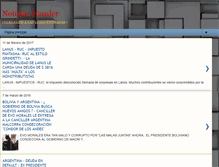 Tablet Screenshot of noticiashausler.blogspot.com
