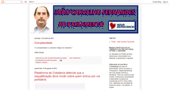 Desktop Screenshot of joaocarvalhofernandesaoparlamento.blogspot.com