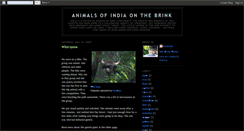 Desktop Screenshot of indiananimals.blogspot.com