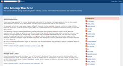 Desktop Screenshot of lifeamongtheecon.blogspot.com