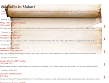 Tablet Screenshot of 8monthsinmalawi.blogspot.com