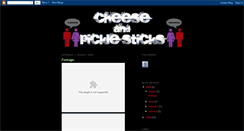 Desktop Screenshot of cheeseandpicklesticks.blogspot.com