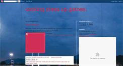 Desktop Screenshot of cookingdressupgames.blogspot.com