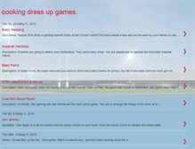 Tablet Screenshot of cookingdressupgames.blogspot.com