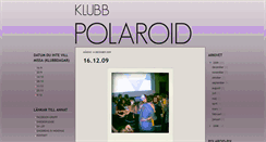 Desktop Screenshot of klubbpolaroid.blogspot.com