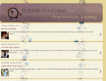 Tablet Screenshot of bubbleboutique.blogspot.com