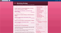 Desktop Screenshot of marketingstrategyhub.blogspot.com
