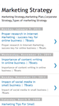Mobile Screenshot of marketingstrategyhub.blogspot.com