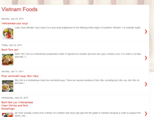 Tablet Screenshot of foods-vietnam.blogspot.com