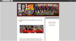 Desktop Screenshot of fcbarcelona.blogspot.com