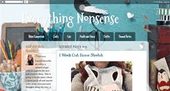 Desktop Screenshot of dawnya-everythingnonsense.blogspot.com