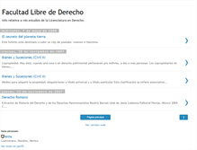 Tablet Screenshot of faclibrederecho.blogspot.com