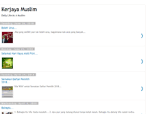 Tablet Screenshot of kerjaya-muslim.blogspot.com