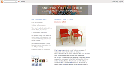 Desktop Screenshot of onetwothreefold.blogspot.com