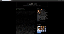 Desktop Screenshot of jondellespilledmilk.blogspot.com