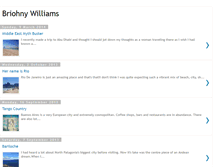 Tablet Screenshot of bribriwilliams.blogspot.com