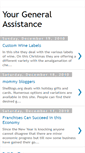 Mobile Screenshot of general-assistance.blogspot.com