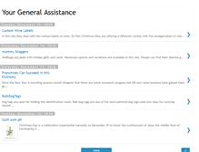 Tablet Screenshot of general-assistance.blogspot.com