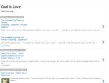 Tablet Screenshot of godslovesong.blogspot.com