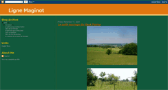 Desktop Screenshot of ligne-maginot.blogspot.com