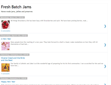 Tablet Screenshot of freshbatchjams.blogspot.com