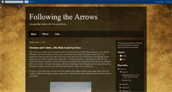 Desktop Screenshot of followingarrows.blogspot.com