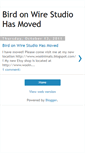 Mobile Screenshot of birdonwirestudio.blogspot.com