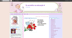 Desktop Screenshot of cantinhomagicodaeducacaoinfantil.blogspot.com